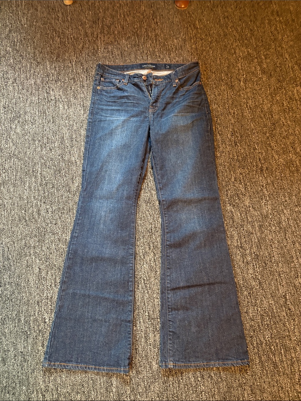 Lucky Brand Dark Blue Flare Jeans